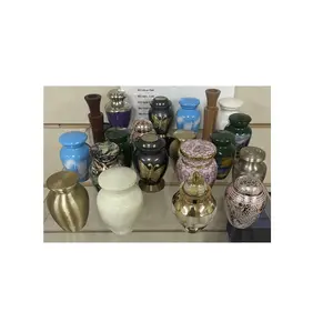 Brass Metal Cremation Urn Funeral Supplies For Adult Ashes Keepsake Urns Pet Urns To Save Memory