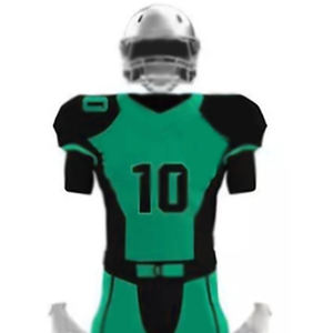 Conjunto de camiseta de fútbol americano con logotipo personalizado uniforme de uso al aire libre con camisetas de manga corta con nombre y número - Product Image 4