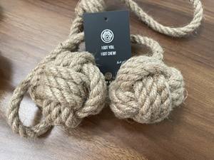 Jouet pour animaux de compagnie en chanvre avec poignée en corde, 100% naturel - CONTACTEZ-NOUS pour un échantillon GRATUIT du Vietnam HOANG LINH SG - Product Image 5