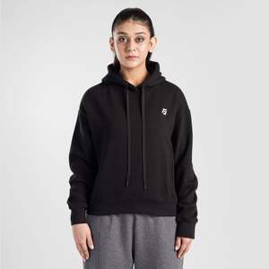 Sudadera Informal Esencial de Otoño, Estilo Deportivo, Transpirable, Color Negro - Product Image 1
