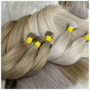 Vente en gros Extensions de cheveux humains russes slaves, Vente en gros, Taille droite en vrac, 25cm à 80cm - Product Image 5