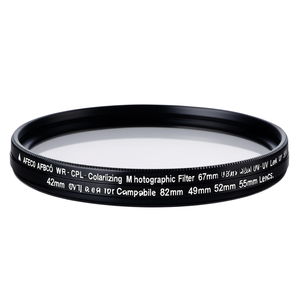 Filtro fotografico Polarizzatore WR CPL 67mm Black AFE9C0 - Product Image 2