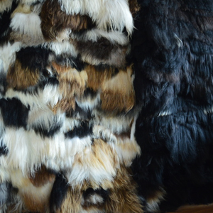 Thảm da cừu màu sắc tự nhiên với Len dài. Da Cừu tuyệt vời. Da cừu da. Thảm da cừu. Thảm - Product Image 2