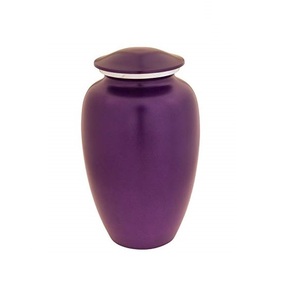 Urna Funeraria de Aluminio ASWAN INTERNATIONAL para Cenizas Humanas, con Adhesivo Impreso, Esmaltada, Color Personalizado, Artículos Funerarios - Product Image 3