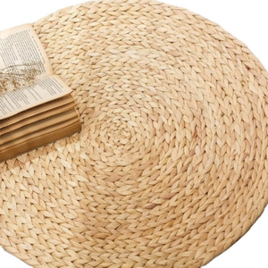 Alfombra tejida trenzada de fibra Natural de Vietnam, alfombrillas de jacinto de agua para espacio al aire libre, hogar, vida, Resort, Hotel, pila con mechones - Product Image 3