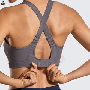 Sujetador Deportivo de Yoga para Mujer con Logotipo Personalizado de Diseñador Profesional, Transpirable, Sublimado, con Soporte Medio y Alta Calidad - Product Image 2