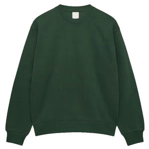 Women's 100% Cotton Crewneck Custom Logo Pullover Eco Friendly Sweatshirt Women Oversized Men's Sweatshirts Streetwear Unisex - Product Image 6