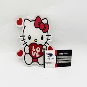 Lucky Lash Tools – Prix de gros : Plateau à cils en acrylique, Plateau magnétique pour cils, Pince à cils, Plateau à cils motif chat mignon, Plateau à cils personnalisé avec logo - Product Image 4