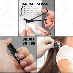 Juego de Instrumentos de Diagnóstico Quirúrgico General Multiusos de Acero Inoxidable para Exámenes Oculares EMT, Martillo de Percusión Reflex Taylor - Product Image 3