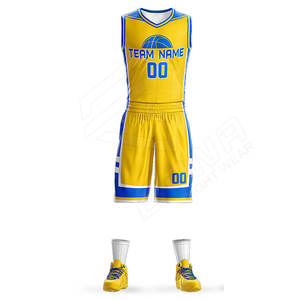 Fabricación superior Mejor material Logotipo profesional La mejor calidad Crea tus propios uniformes de baloncesto de diseño diferente para hombres - Product Image 6