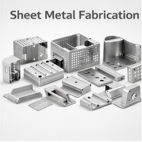 Fabricación de Piezas Metálicas Personalizadas OEM, Corte Láser, Doblado y Soldadura de Aluminio y Acero Inoxidable, Carcasas para Equipos, Chasis