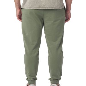 Wholesale High Quality Sports Blank Cloth Elastic Trackpants With No Labels French Terry Fabric Sweatpants Men - Product Image 2