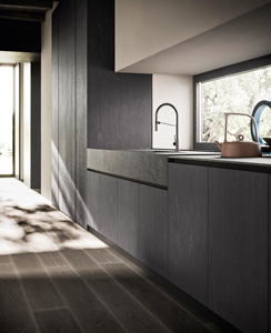 Meubles de cuisine modulaires en chêne de style européen moderne, fabriqués sur mesure par JY Project, usine au Vietnam, mélamine MDF, conception gratuite, métal - Product Image 4