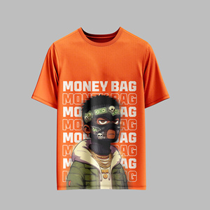 T-shirt vierge 100 % coton personnalisé OEM pour homme, coupe classique, écologique, séchage rapide, sérigraphié, épaules tombantes, décontracté - Product Image 5