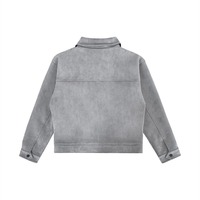 Chaqueta Bomber Vintage para Hombre, Primavera, Bordada y Repujada, Transpirable, Forro Fino de Franela, Lona de Algodón, Mangas Largas