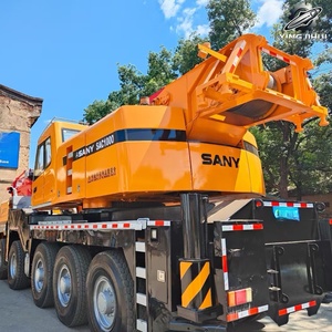 Grue mobile hydraulique Sany SAC1000 d'occasion, 100 tonnes, flèche télescopique de 78,5 m, marque chinoise d'origine, faible nombre d'heures, certifiée CE - Product Image 4