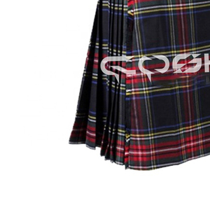 Nouveauté Kilt Tartan Stewart de haute qualité sur mesure noir gothique utilitaire unisexe adulte Bondage fétiche accessoires Pakistan - Product Image 6