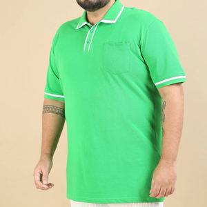 Gran oferta, precio bajo, camiseta Polo de talla grande para hombre con logotipo personalizado, producto más vendido, camiseta Polo hecha de algodón para hombre - Product Image 6