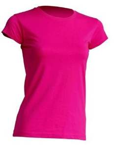 T-shirt uni à col rond et manches courtes pour femmes, grande taille, avec coupe personnalisée et qualité fiable à prix de gros abordable - Product Image 3