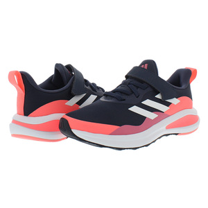 Chaussures Adidas Fortarun El pour garçons Couleur : Noir/Rose 100% authentiques - Product Image 3