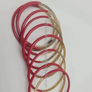 Bracelet en corne de buffle naturelle véritable Bracelet en corne blanche avec finition laquée Bijoux de mode de style Boho Bijoux de style Boho par FWE - Product Image 1