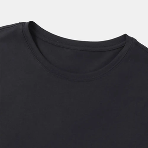 เสื้อยืดผู้ชายแบบใหม่ขายส่ง เสื้อลำลองใส่เที่ยวกลางแจ้ง ผ้าฝ้าย/ใยไผ่ ระบายอากาศได้ดี แขนสั้น ทรงปกติ ลายสก็อต 200 กรัม - Product Image 5