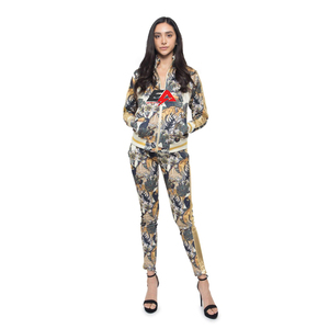 Survêtement professionnel 100% coton pour femmes nouvelle dernière conception style décontracté de couleur unie pour l'hiver - Product Image 1