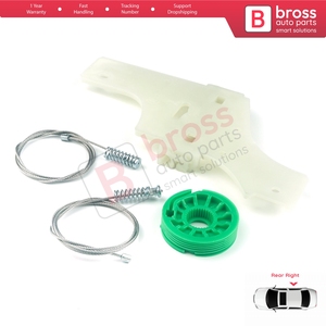 Kit de réparation de lève-vitre arrière droit BWR1162 pour 508 MK1 W23 8D 8E 2010-2018 4/5 portes 9224H9 - Product Image 6