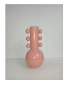 Lujoso florero de metal y hierro con artesanía antigua de alta gama para una decoración floral elegante en interiores de casas exclusivas - Product Image 6