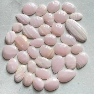 Cabochon de calcite mangano naturelle fait à la main, pierre précieuse en vrac de haute qualité, disponible en différentes formes et tailles, pierre précieuse polie - Product Image 3