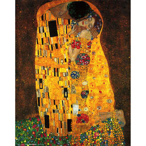 Impresión Artística del Beso de Gustav Klimt, Material de Papel Duradero - Product Image 1