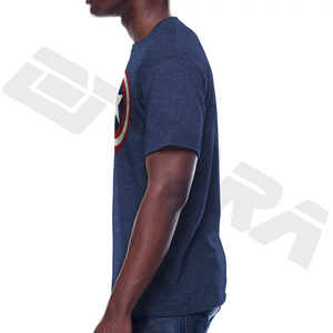 Camiseta de algodón suave con logotipo personalizado estampado No puedo respirar camiseta personalizada estampado de camisetas para hombres a granel - Product Image 3
