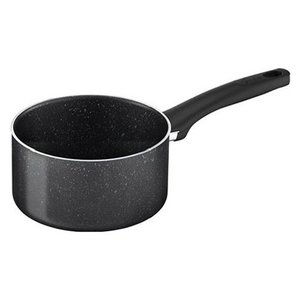Performa Non-Stick Aluminum Saucepan 18Cm Single Handle Stone Gray Induction Compatible Dishwasher Safe - Product Image 1