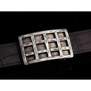 Tyson Log Cabin SS y 14k Dos Tamaños - Product Image 1