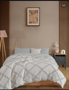 Cubrecama y Manta de Verano de Muselina de 8 Capas Premium - 100% Algodón Natural - Product Image 4