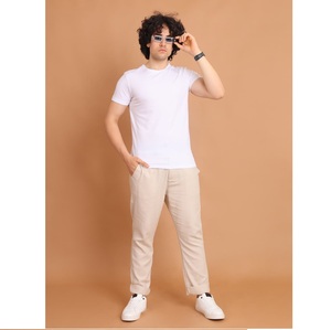 T-shirt basique à demi-manches le plus vendu avec col rond confortable 100% coton pour les occasions décontractées - Product Image 1