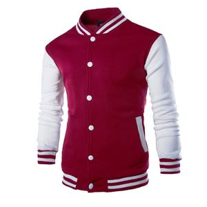 Chaqueta de béisbol bordada de chenilla de lana con logotipo personalizado para hombre diseño universitario en blanco vintage de alta calidad talla XL para invierno - Product Image 6
