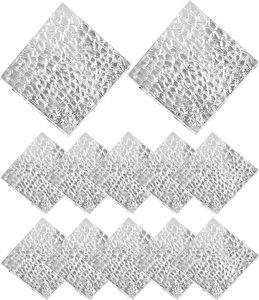 MDF and Aluminium <b>Table</b> <b>Coaster</b> Stylish Mats & Pads Product Christmas Decoration Family Gathering Parties - Product Image 1