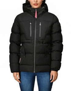 Venta al por Mayor, Chaqueta Acolchada para Mujer, Diseño de Moda 2026, Cortavientos, Casual, Abrigo de Invierno, Tejido, Servicio OEM - Product Image 1