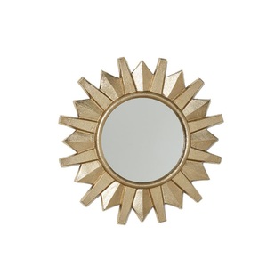 Espejo de pared de buena calidad de Metal de latón para decoración del hogar y decoración montada en la pared del baño Marco de espejo de Metal de latón - Product Image 5