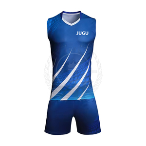 Uniformes de Voleibol Personalizados de Fábrica, Último Diseño, Alta Calidad, Tela 100% Poliéster de 340g, Servicio OEM - Product Image 3
