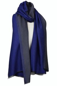 High Quality Cashmere Fine <b>Wool</b> Reversible Stole for Women Ultra Soft Elegant Designer Shawl <b>Wrap</b> with Premium Finish - Product Image 5