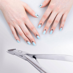 Fournitures Tondeuse à cuticules Pédicure Manucure Outil I Mâchoire 14 (5mm) Détachant d'ongles | Extrêmement tranchant | Pinces à cuticules professionnelles - Product Image 4