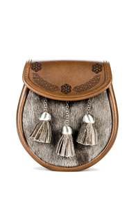 Eoin Winston Sports Style Européen Américain Pochette Sporran à motif Nœud Celtique avec détails de chaîne en argent pour toutes les saisons - Product Image 5