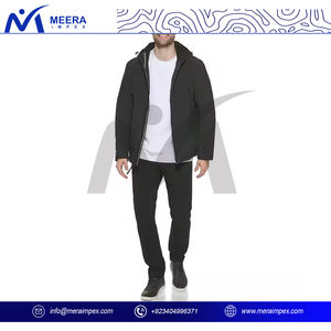 High Quality Outdoor Winter Softshell Jacket for Men Custom Logo Plus Size <b>Hoodie</b> Stand ODM Factory Waterproof High Street - Product Image 5