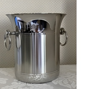 Seau à glace en acier inoxydable à double paroi de qualité export, design moderne et actuel, avec pinces, pour la maison et les hôtels 2026 - Product Image 4