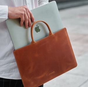 Mens <b>Briefcase</b>, Shoulder Bag, Laptop Messenger Bag Personalized Gifts for Him <b>Leather</b> <b>Briefcase</b> Man - Product Image 3