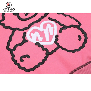 เสื้อฮู้ดผ้าฟลีซเนื้อหนัก 100% ผ้าฝ้าย ระบายอากาศได้ดี ดีไซน์กระเป๋าพิมพ์ลาย 3 มิติ คุณภาพสูง ทรงโอเวอร์ไซส์ พิมพ์ลายตามสั่ง - Product Image 6