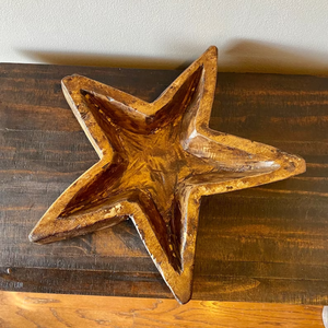 Nouveaux produits bol de pâte étoile naturelle bougie bol en bois décoratif fabriqué à la main bon prix du Vietnam - Product Image 4