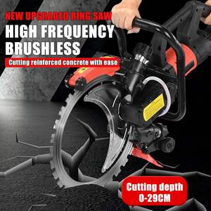 Scie électrique de 16 pouces avec 2 lames, 8980W, scie à béton, alimentation en eau, scie circulaire de 11,4 pouces - Product Image 4